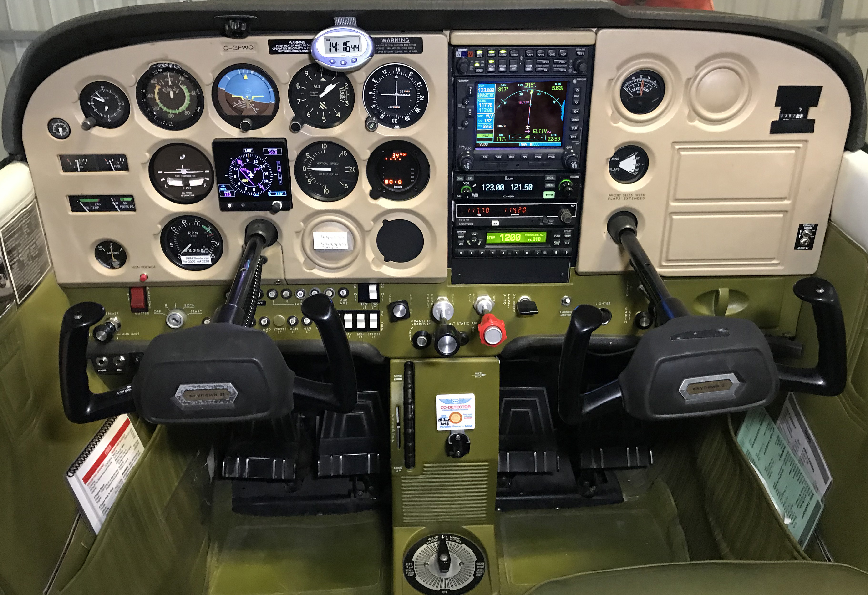 cockpit view