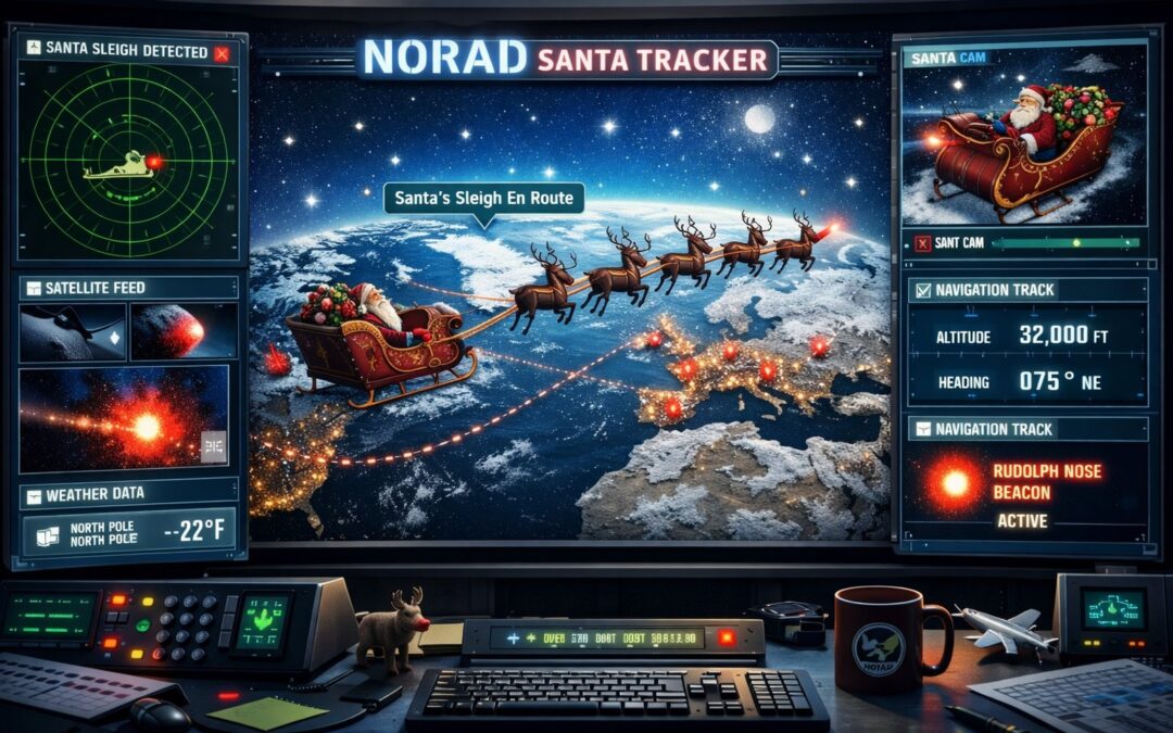 Why NORAD Tracks Santa: A Whimsical Christmas Story
